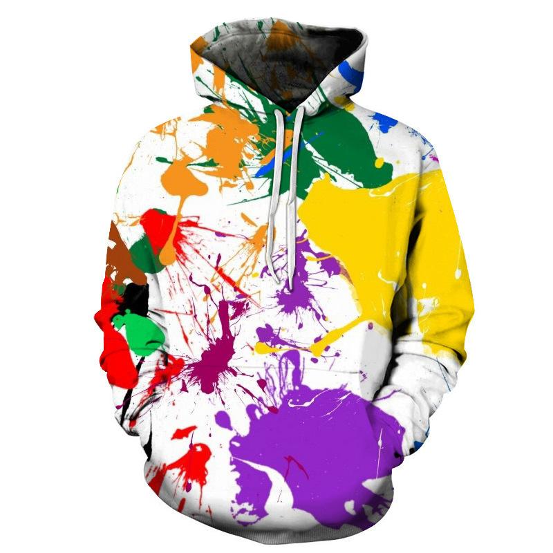 ETST WENDY 011 3 tot 14 jaar kinderhoodie zwart gieten melk sterrenhemel 3d emmer hoodies sweatshirt tie geverfd kinderkleding jongen / meisjes trui XL