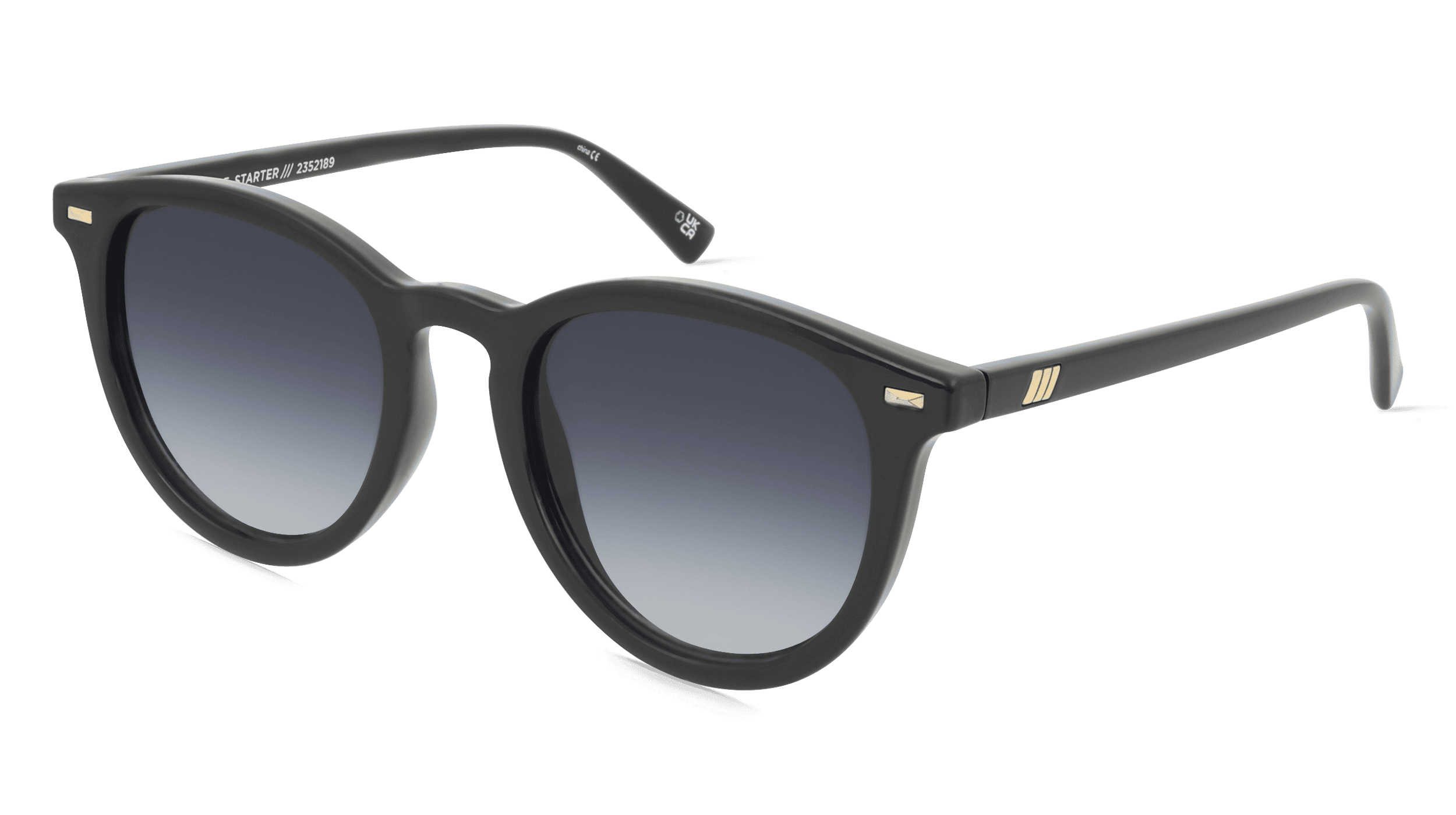Le Specs FIRE STARTER Unisex Zonnebril, zwart