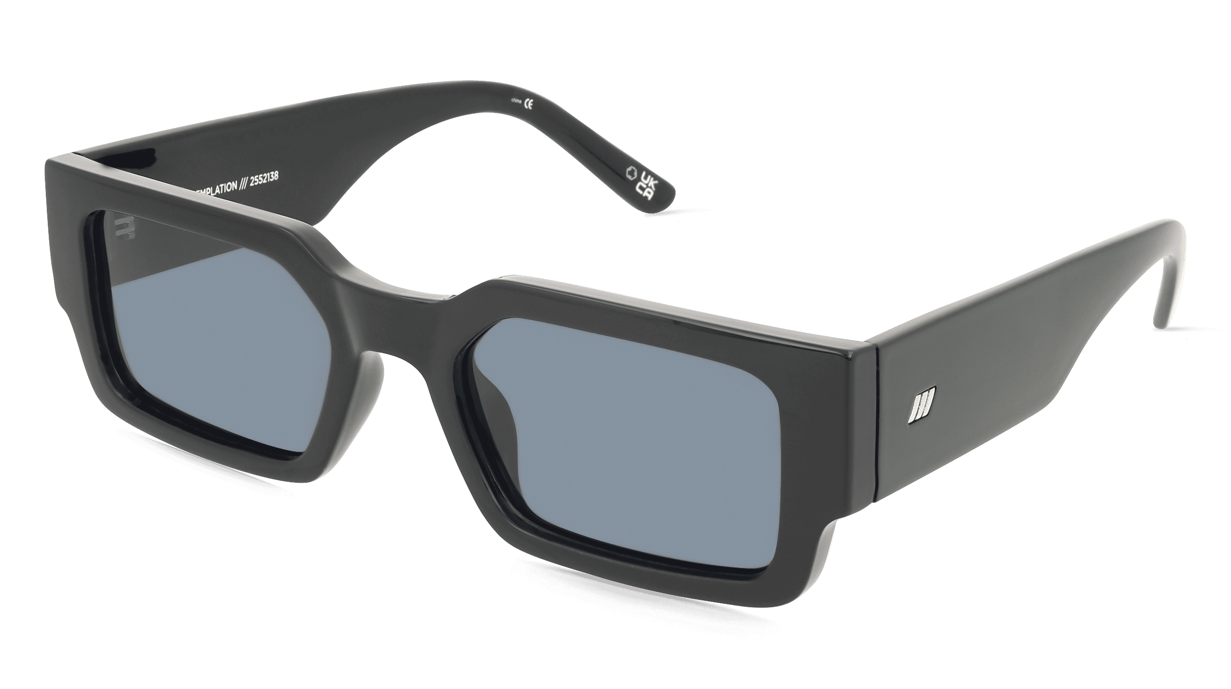 Le Specs LSP2552138 Unisex Zonnebril, zwart