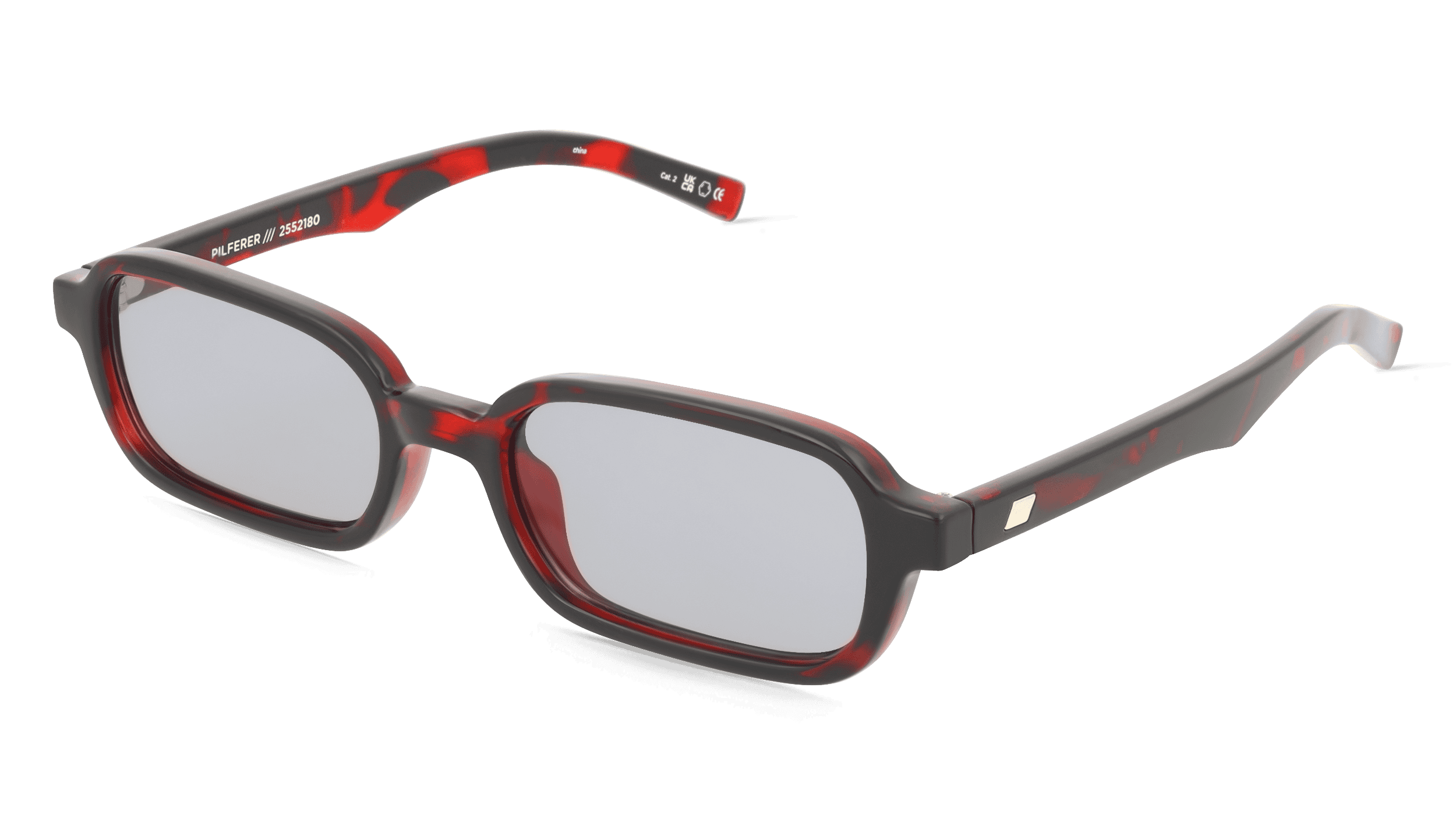 Le Specs LSP2552180 Unisex Zonnebril, Rood havanna