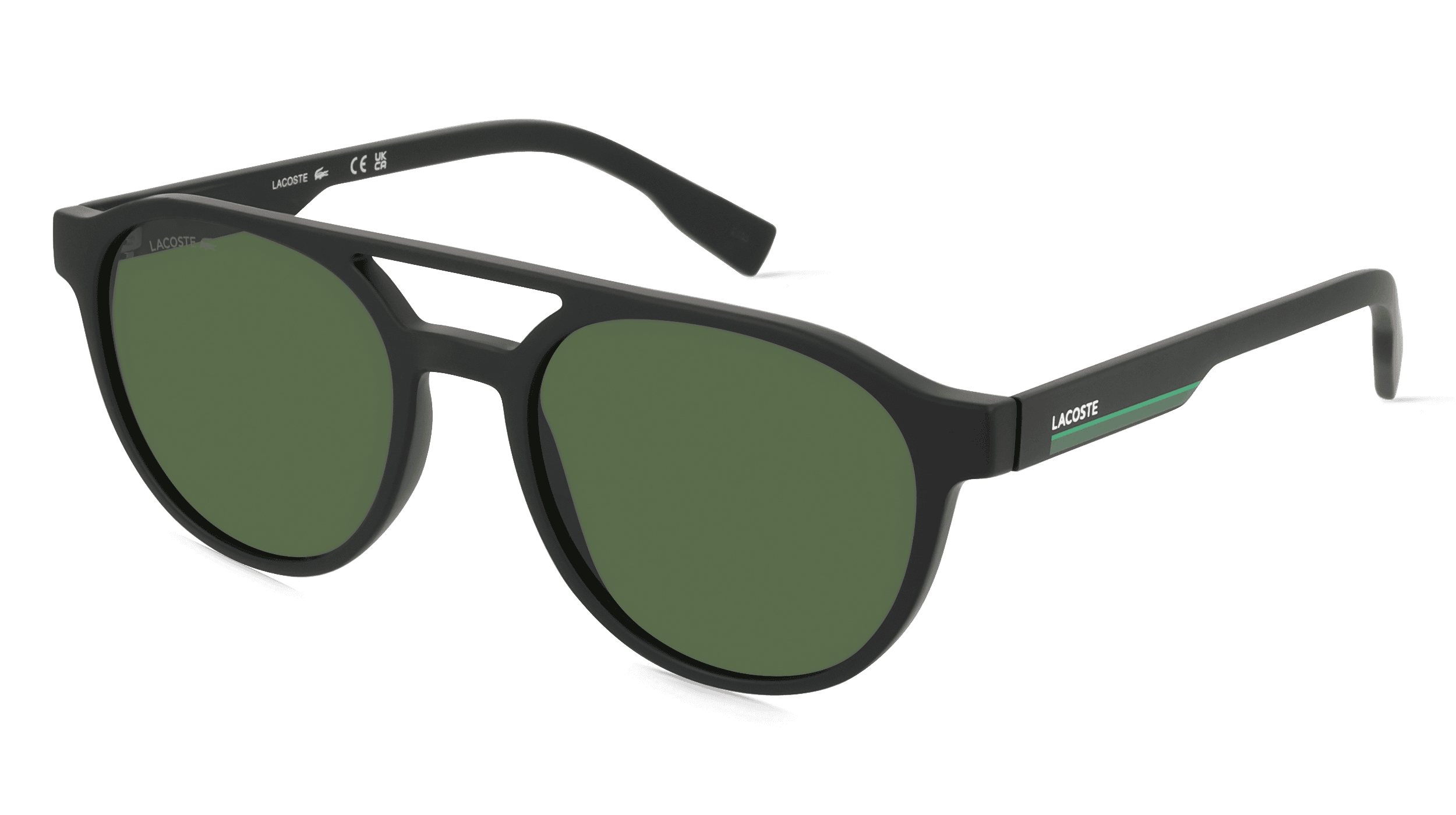 Lacoste L6008S Unisex Zonnebril, zwart