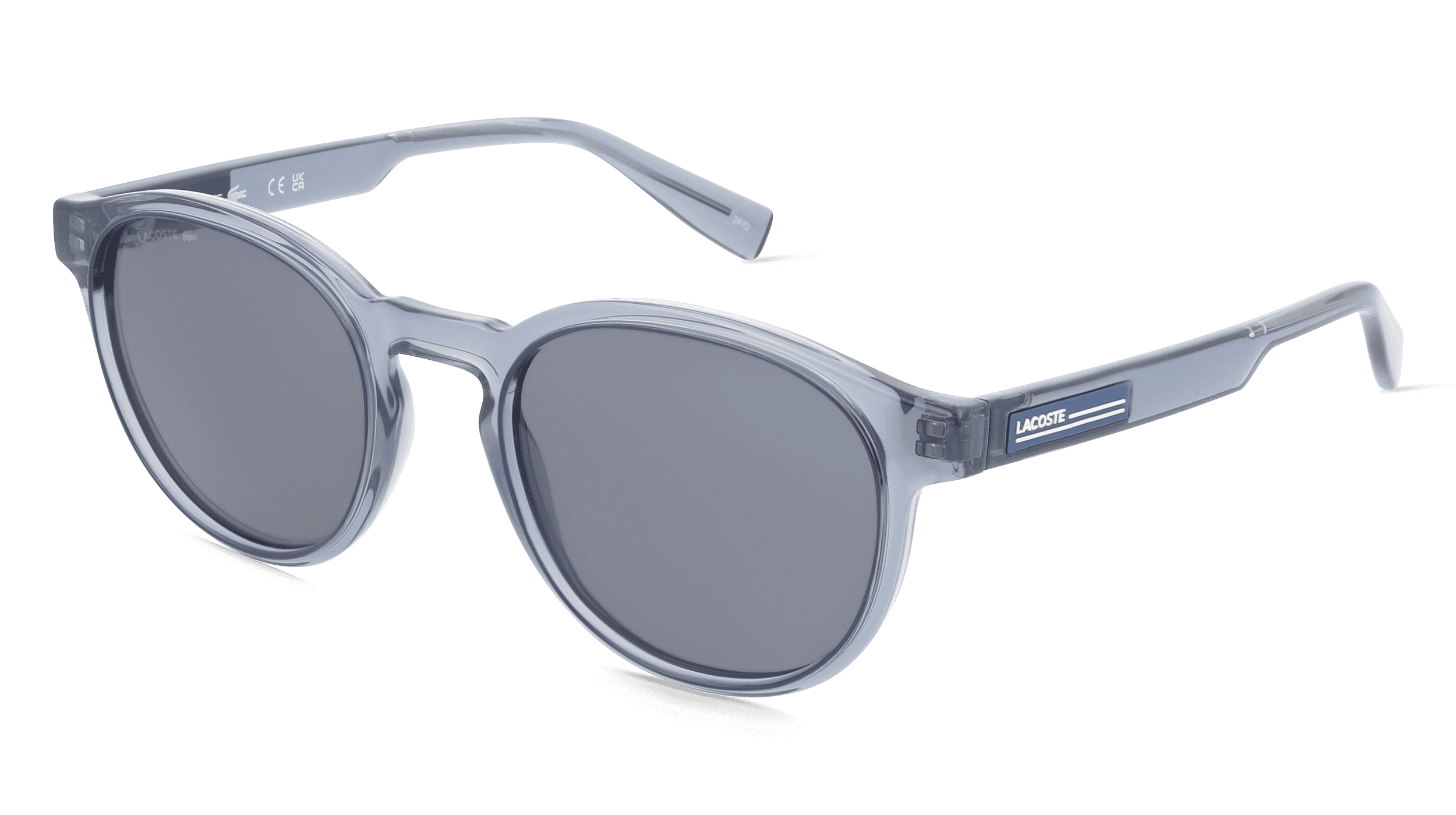 Lacoste L6055S Unisex Zonnebril, grijs transparant