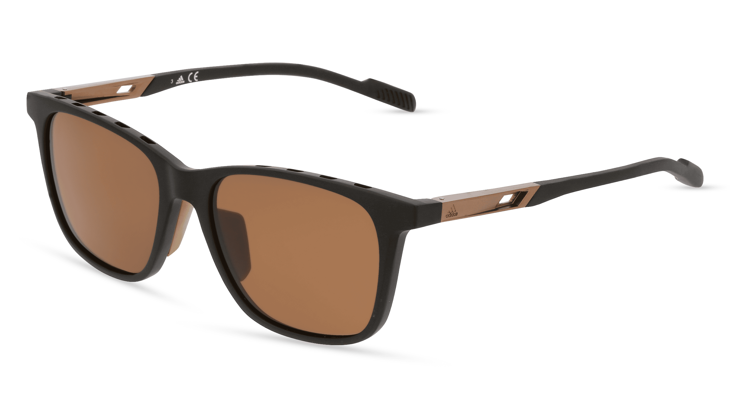 ADIDAS SP0051 Unisex Zonnebril, zwart mat