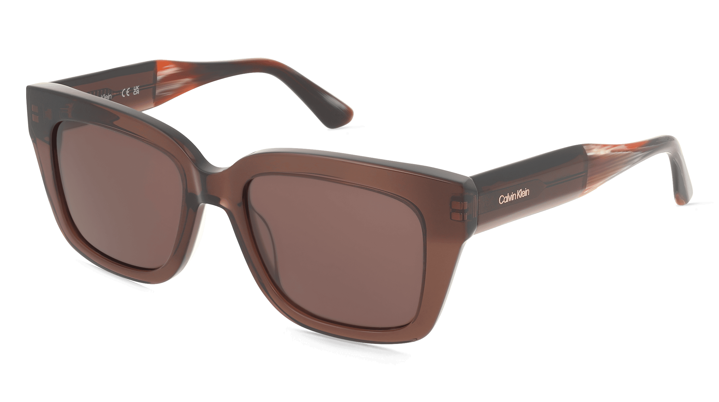 Calvin Klein CK23540S Unisex Zonnebril, Taupe