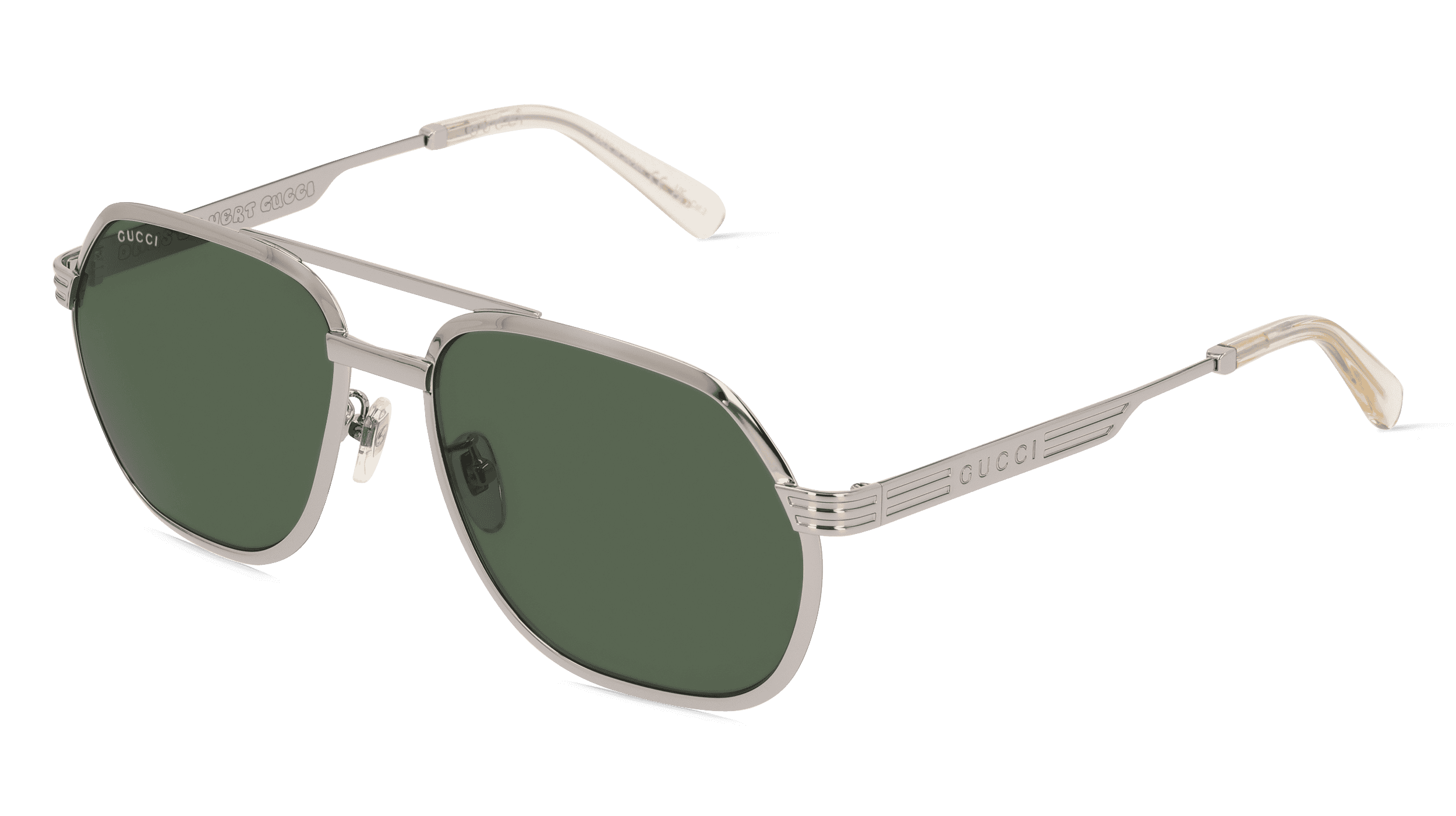 GUCCI GG0981S Unisex Zonnebril, zilver