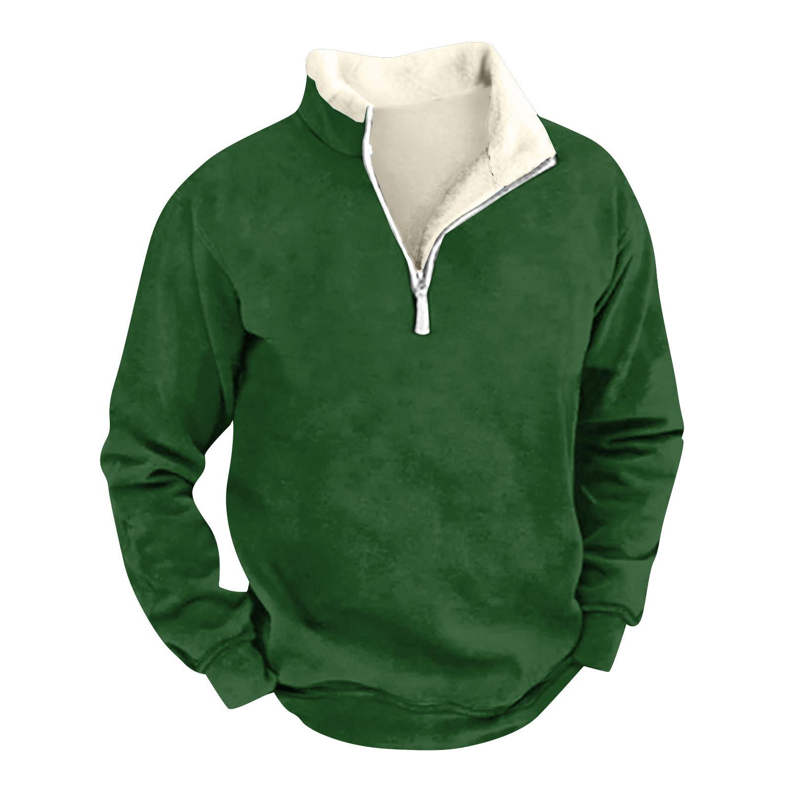Long nose Heren T-shirt Shirt Lange Mouw Feest Kerstmis Fleece Kraag V-hals Top XXXXL