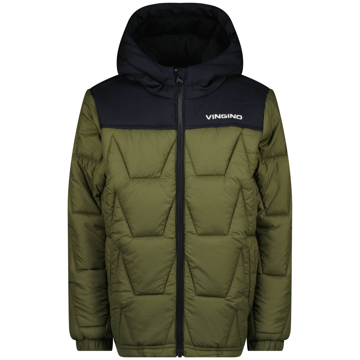 Vingino winter winterjas jongens - groen - Tjay - comfort