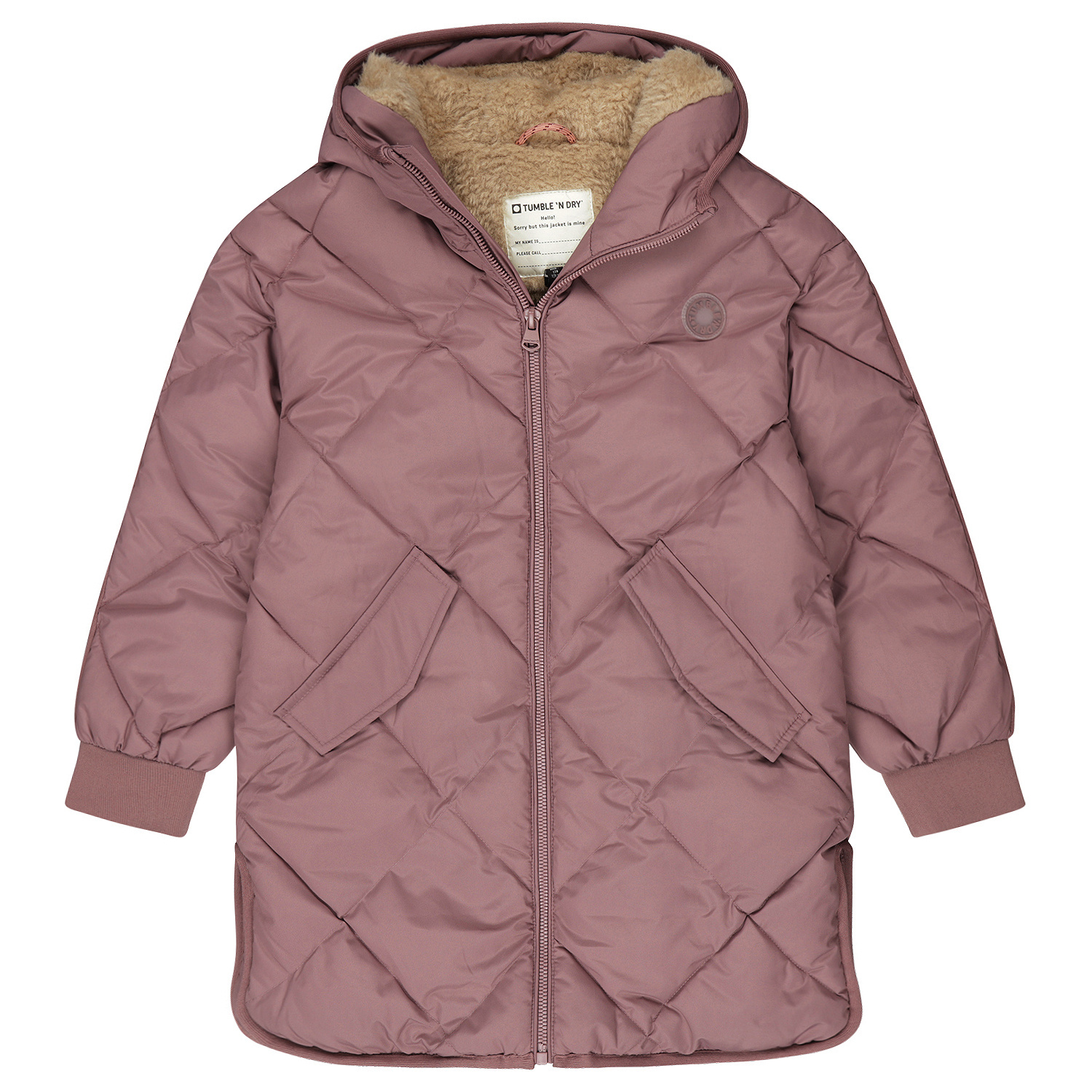 Tumble & Dry winter winterjas meisjes - roze - Baltie
