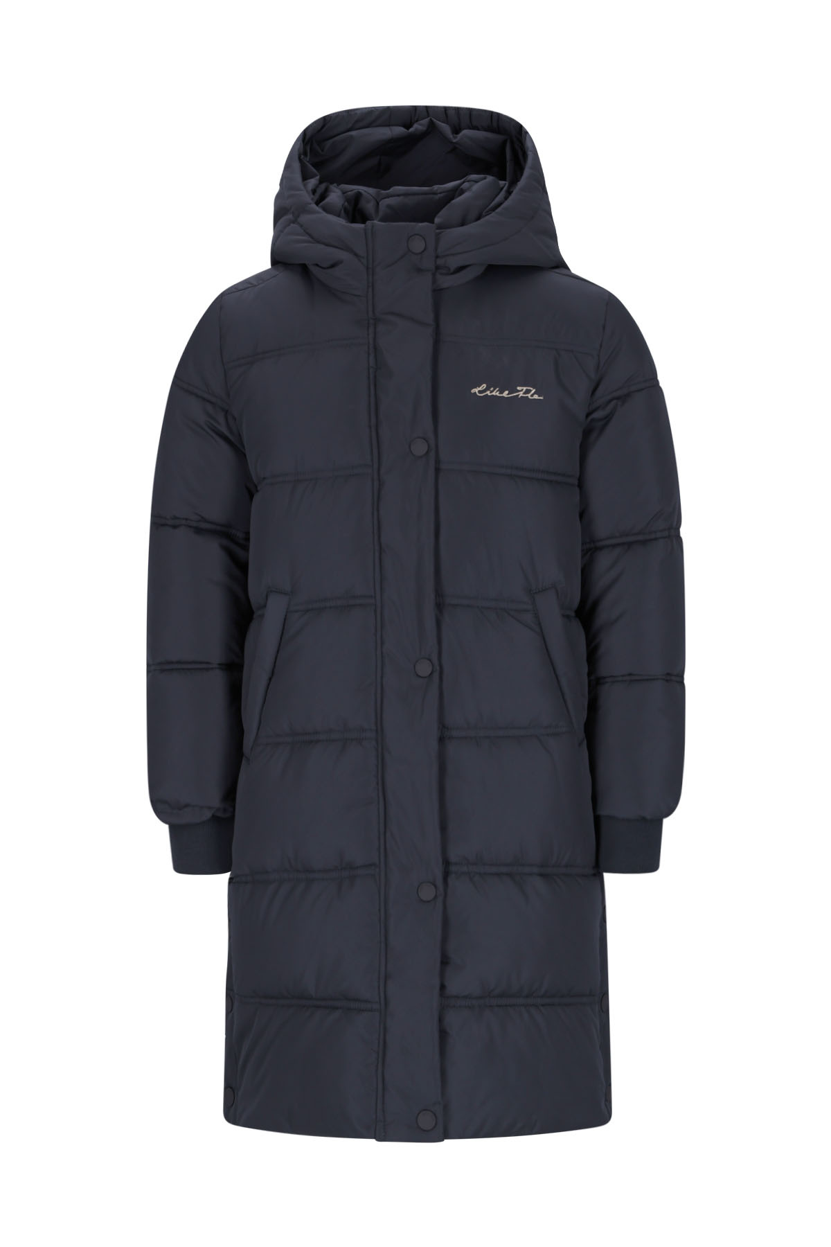 Like Flo winter winterjas meisjes - navy blauw - Ava - lang, capuchon