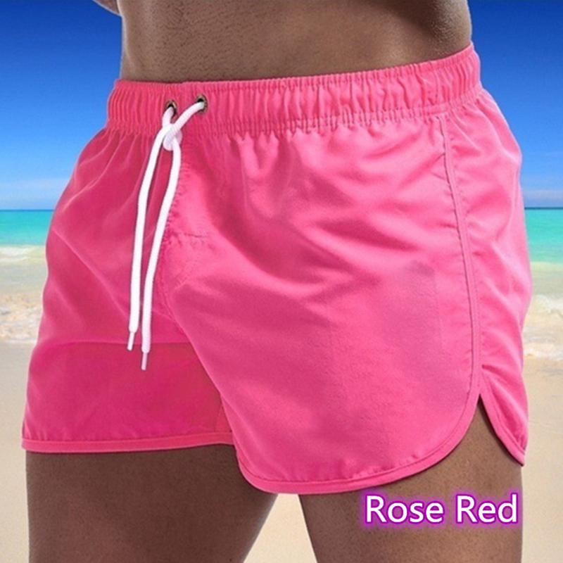 Milost Zomer sneldrogende zwembroek voor heren, sportbroek, badmode, strandshort, joggingshort L