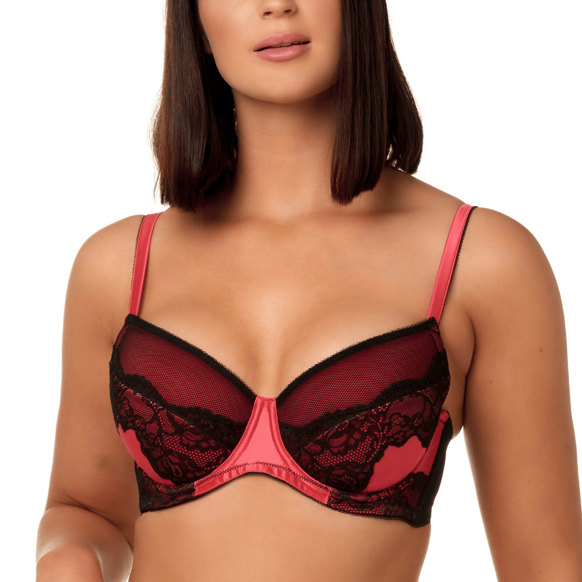 After eden Nikita BH met beugel, rood