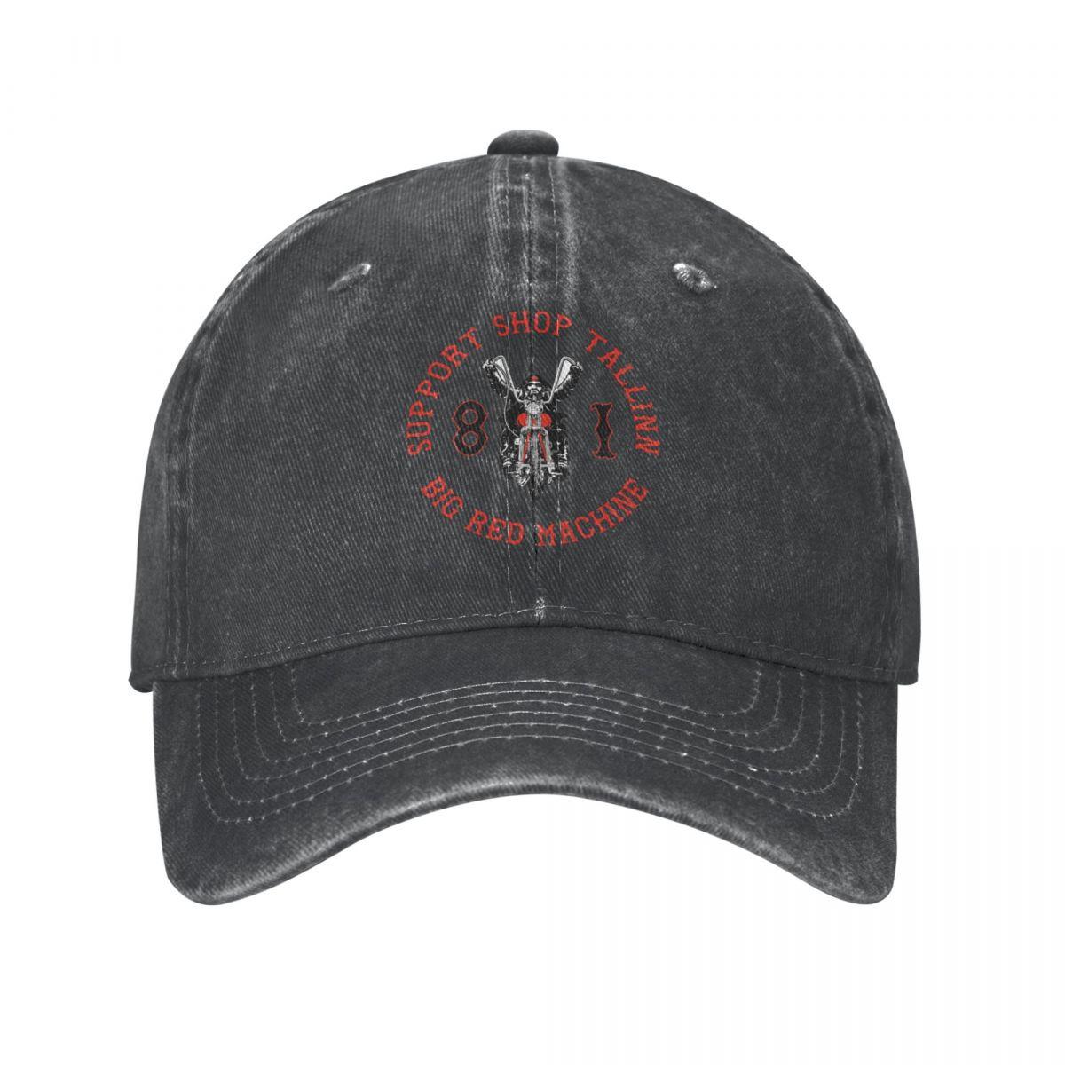DJOJO CAP Hells Angels Ondersteuning 81 Mannen Vrouwen Baseball Caps Motorcycle Club Brotherhood Verontruste Gewassen Caps Hoed Workouts Snapback Hoed One Size
