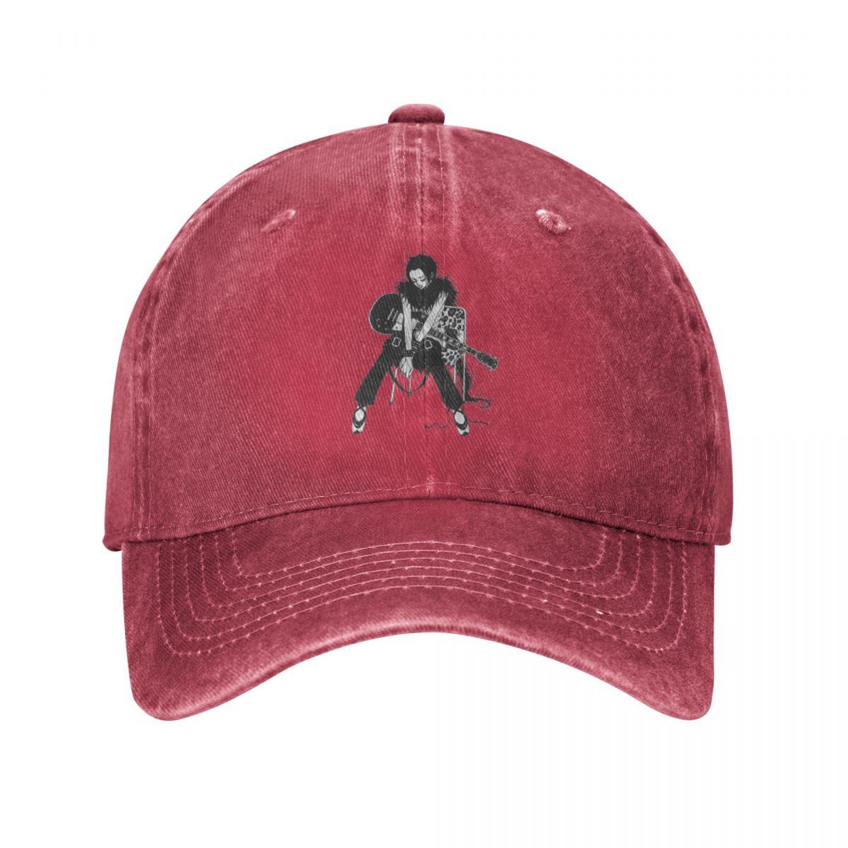 DJOJO CAP NANA Osaki Manga Mannen Vrouwen Baseball Cap Anime Verontruste Denim Caps Hoed Vintage Outdoor Activiteiten Verstelbare Fit Zonnekap One Size