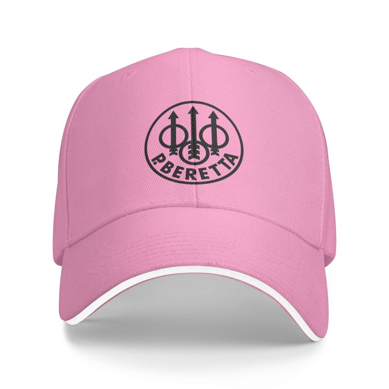 DJOJO CAP Aangepaste Beretta pistool pistool Baseball Cap dames heren verstelbare papa hoed buiten Baseball Cap