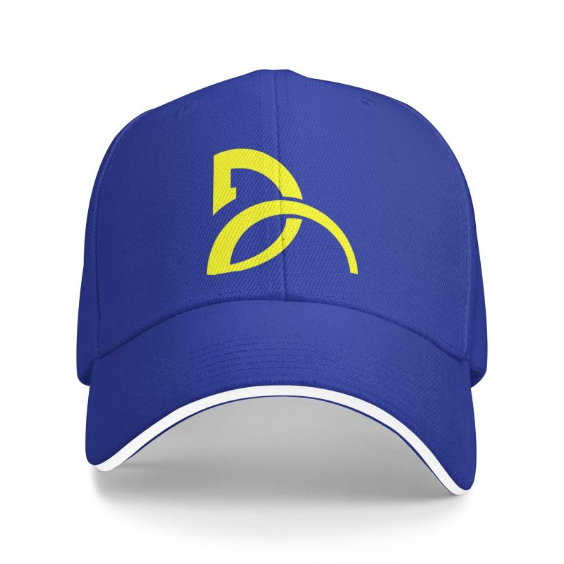 DJOJO CAP Gepersonaliseerde gele Djokovic tennissterren honkbalpet voor mannen en vrouwen ademende vaderhoed streetwear Baseball Cap