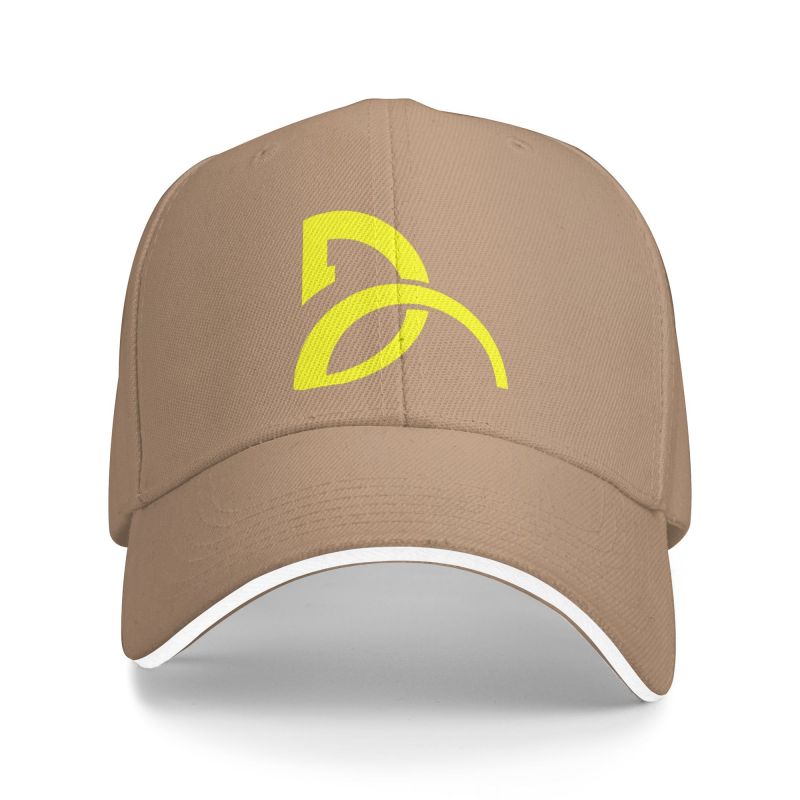 DJOJO CAP Gepersonaliseerde gele Djokovic tennissterren honkbalpet voor mannen en vrouwen ademende vaderhoed streetwear Baseball Cap