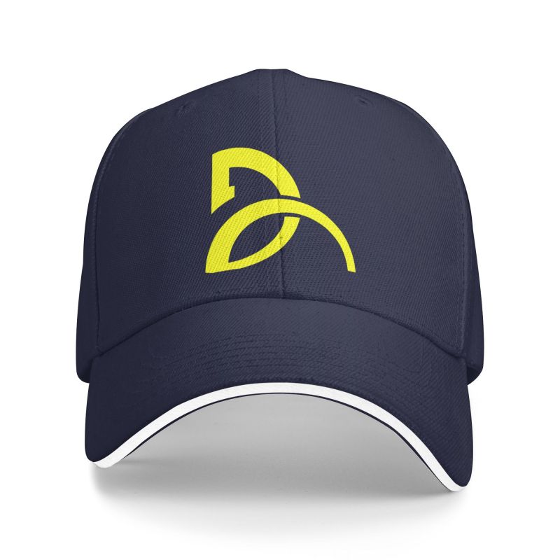 DJOJO CAP Gepersonaliseerde gele Djokovic tennissterren honkbalpet voor mannen en vrouwen ademende vaderhoed streetwear Baseball Cap