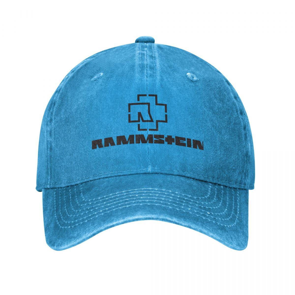 DJOJO CAP Klassieke Rammste Rock Muziek Baseball Caps Unisex Stijl Verontruste Gewassen Snapback Hoed Heavy Metal Outdoor Zomer Caps Hoed One Size