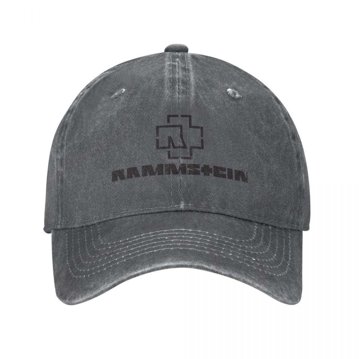 DJOJO CAP Klassieke Rammste Rock Muziek Baseball Caps Unisex Stijl Verontruste Gewassen Snapback Hoed Heavy Metal Outdoor Zomer Caps Hoed One Size