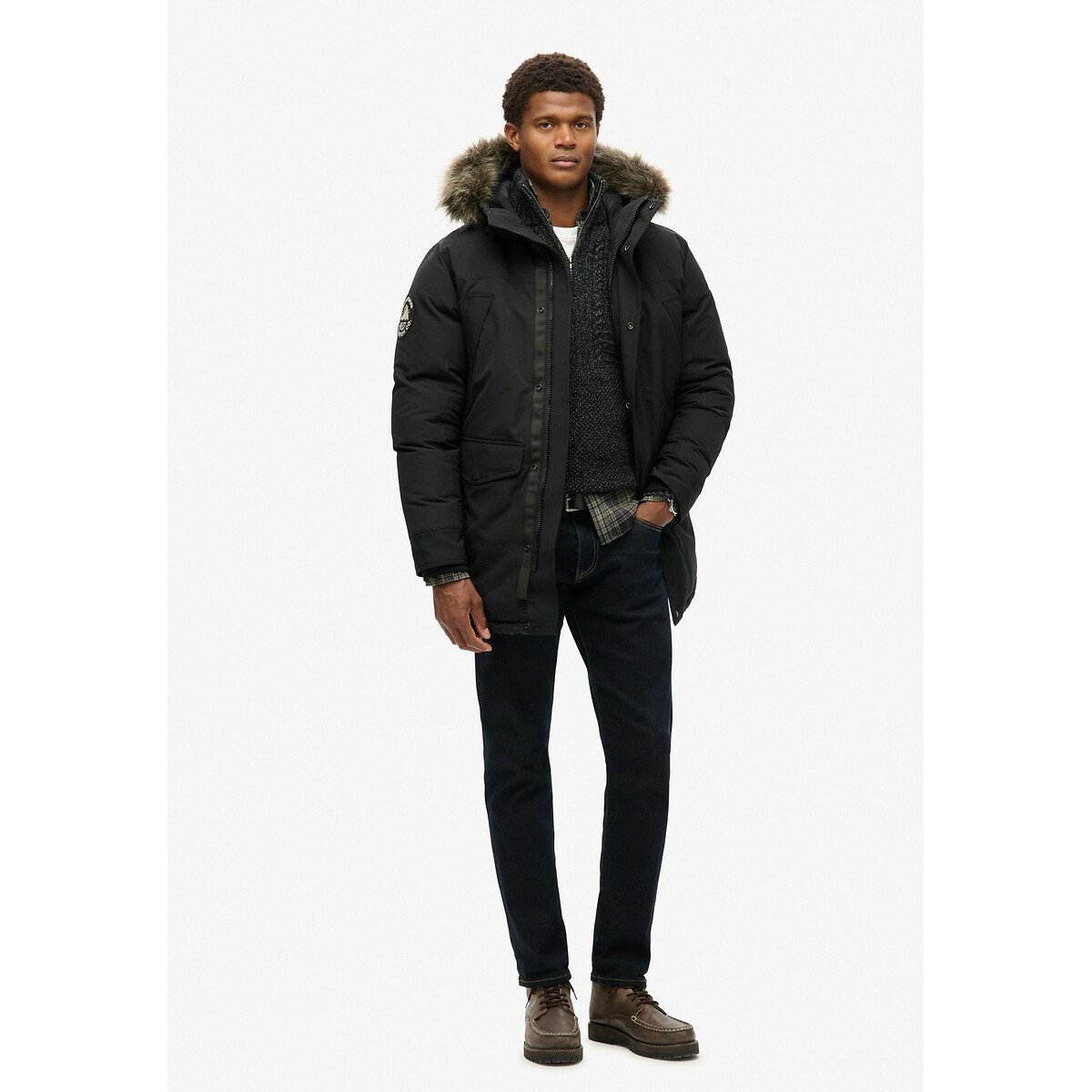 Superdry Parka EVEREST FAUX FUR PARKA JACKET