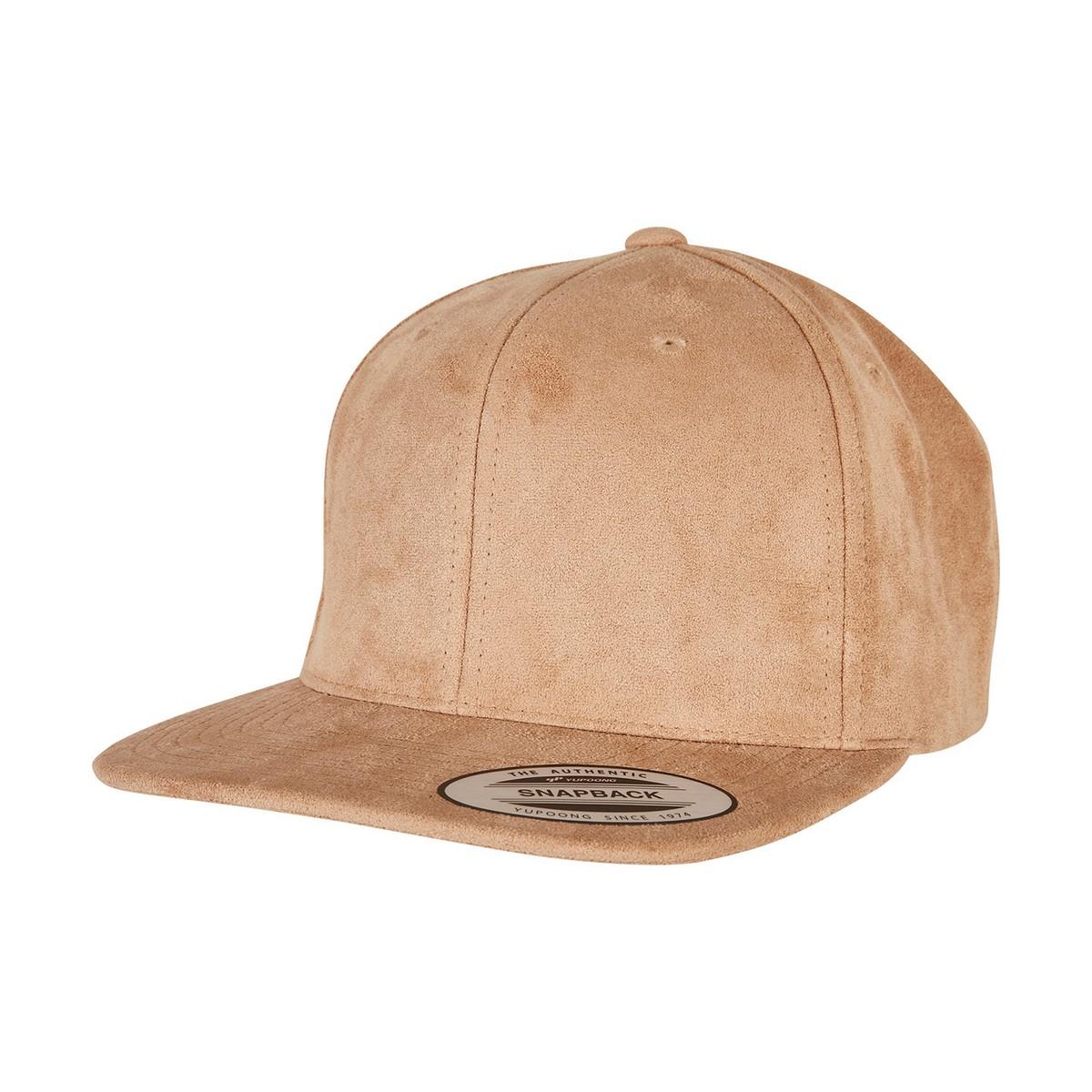 FLEXFIT unisex snapback-pet van imitatiesuède voor volwassenen One Size