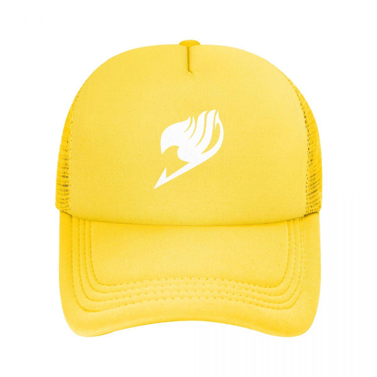 NOmo Home Anime Fairy Tail Baseball Cap voor Unisex Vrouwen Bulk Snapback Trucker Hoeden Verstelbare Unisex Vissen Mesh-Back Hoeden Adjustable