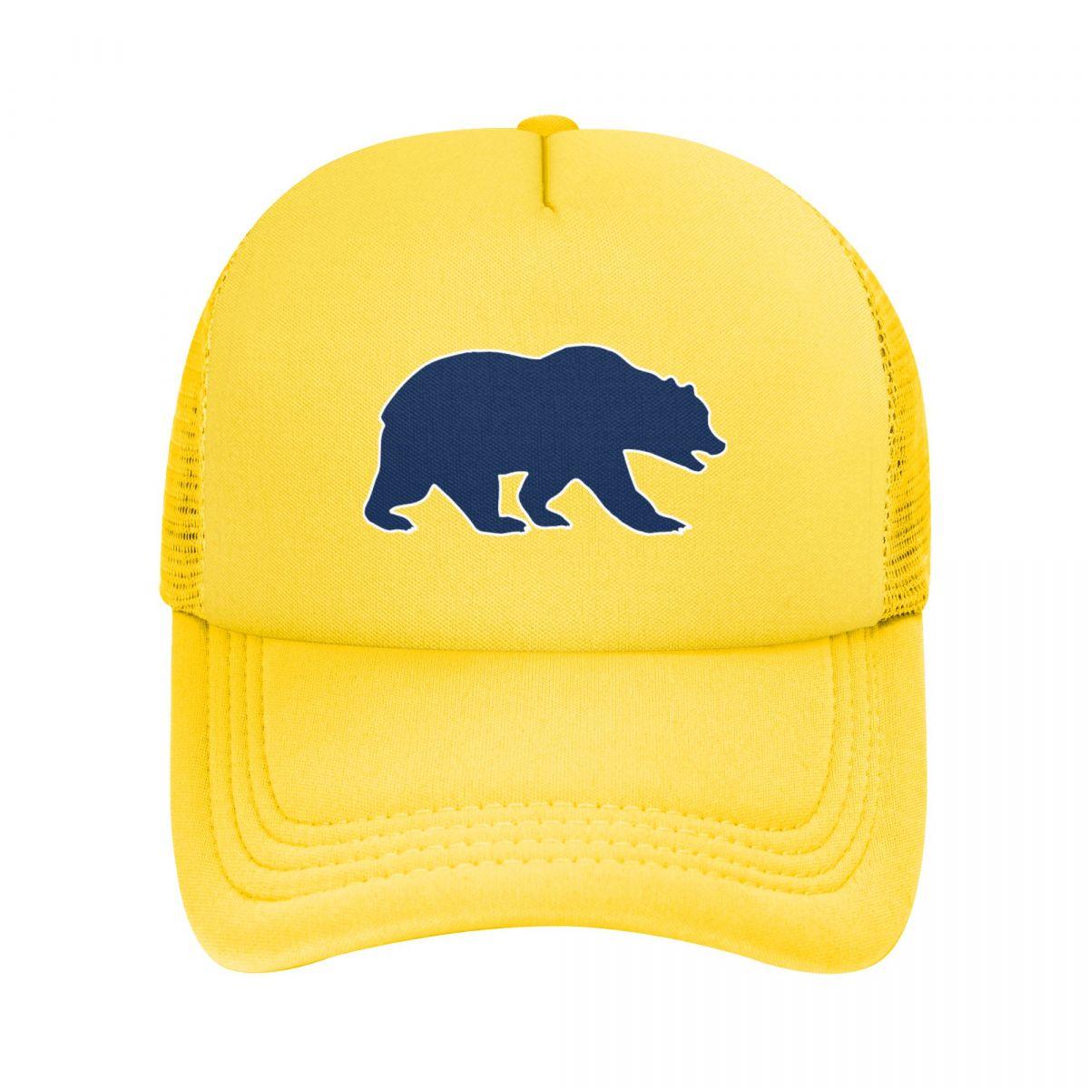 NOmo Home California Bear Baseball Cap voor Unisex Vrouwen Bulk Snapback Trucker Hoeden Verstelbare Unisex Vissen Mesh-Back Hoeden Adjustable
