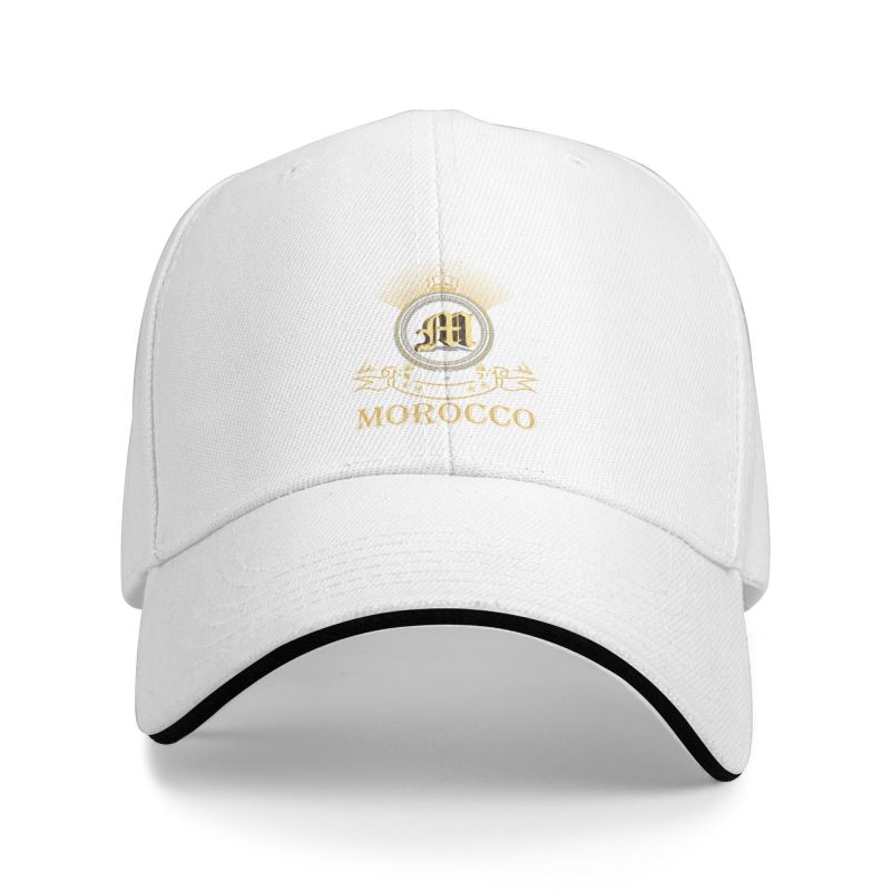 Animedrama Mode Onderschat nooit Marokko Baseball Cap Volwassen Marokkaanse Trotse Patriottische Verstelbare Papa Hoed Dames Unisex Zonbescherming Baseball Cap