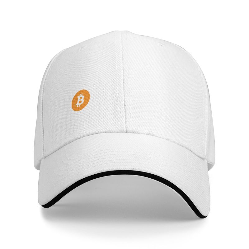 Animedrama Gepersonaliseerde Bitcoin De Originele Baseball Cap Zonbescherming Dames Unisex Verstelbare BTC Crypto Munten Papa Hoed Herfst Baseball Cap