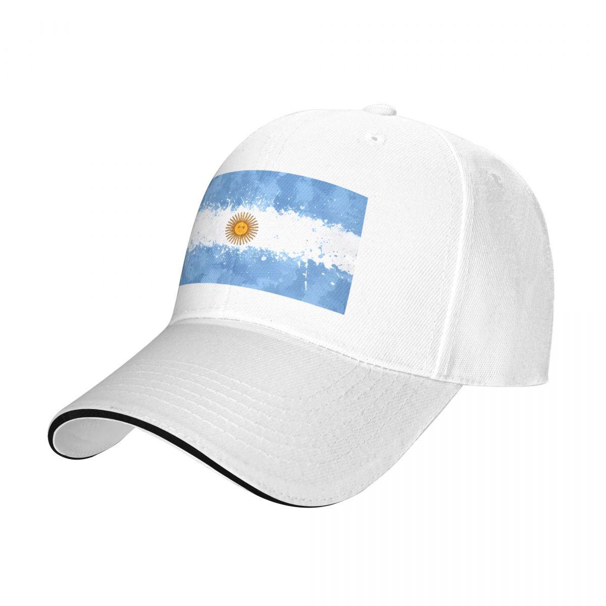 POPI home Argentinië Vlag Strand Zonnescherm Baseball Caps Aantal:1 One Size