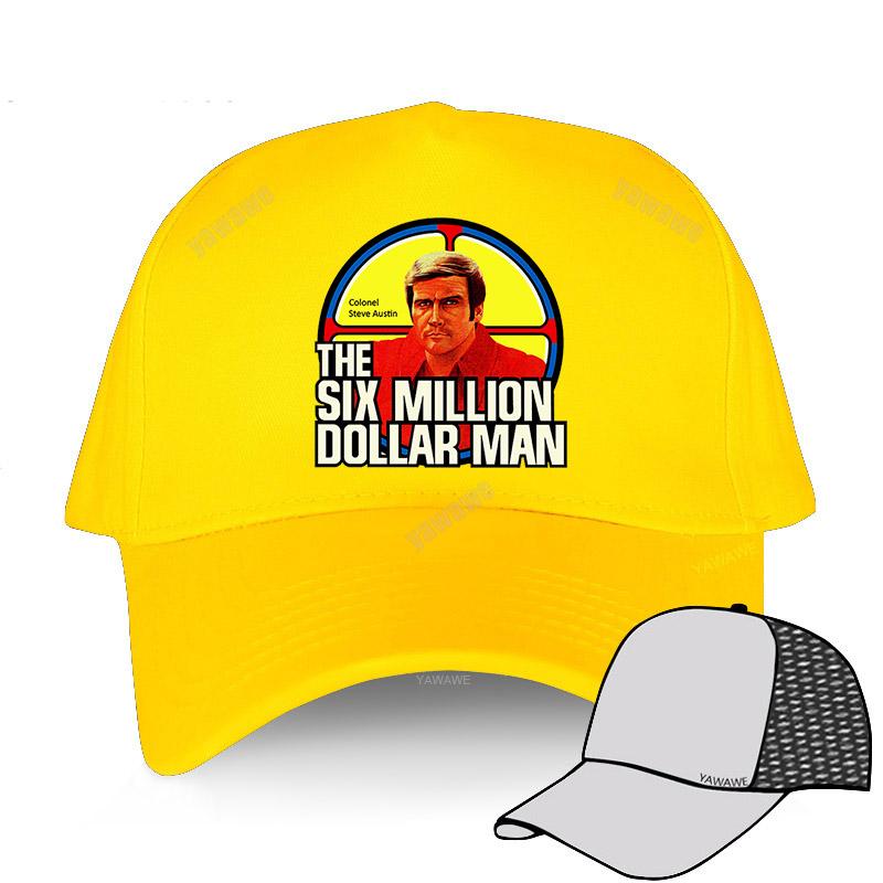 NOmo Home Unisex Nieuwe aankomst Unisex Ademende Baseballpet Vriendjeshoeden cadeau de zes miljoen dollar man Unisex's katoenen mode veelkleurige petten Adjustable