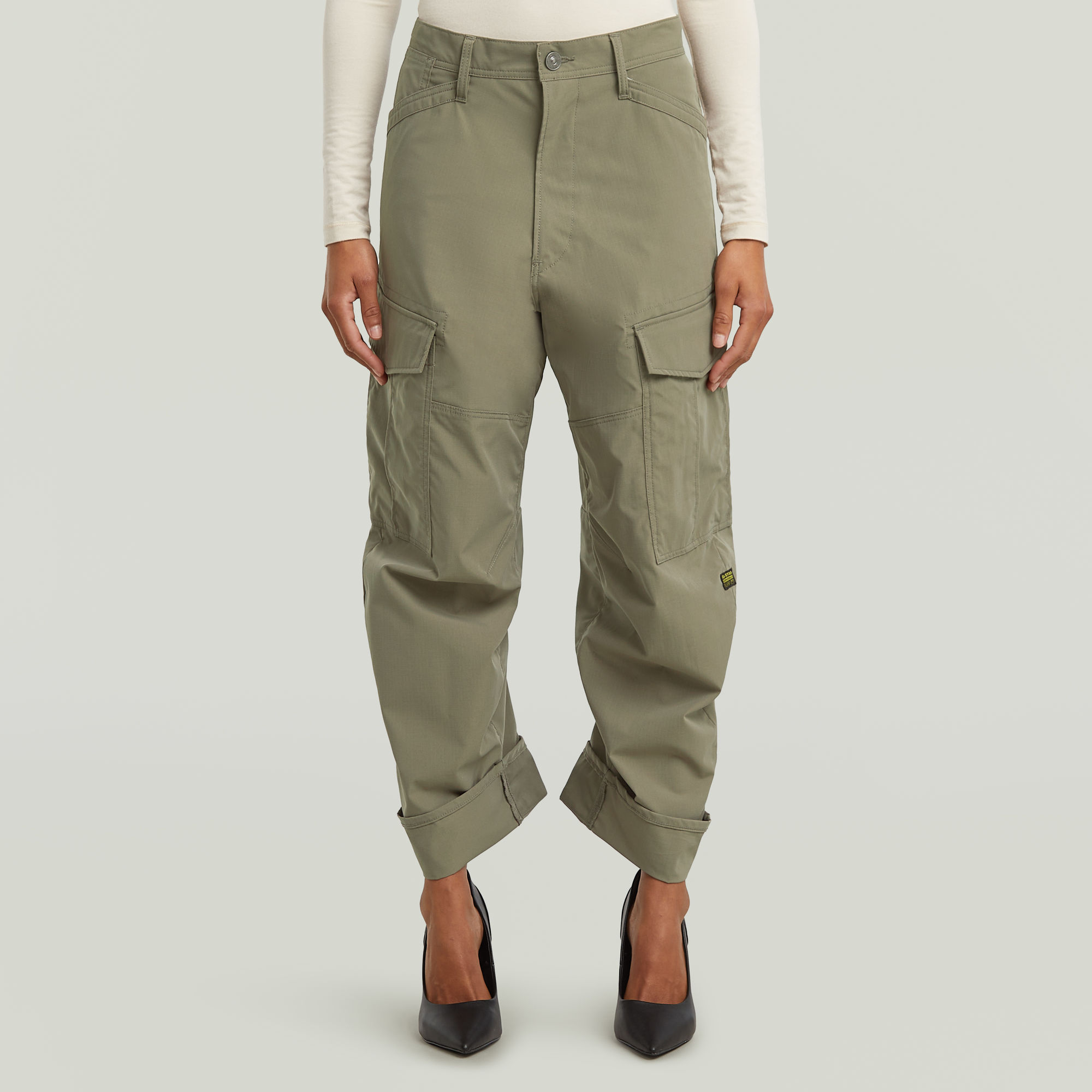 G-Star RAW 3D Boyfriend Cargobroek - Bruin - Dames