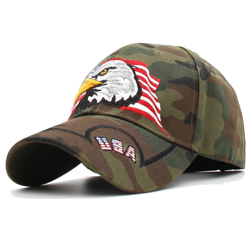 Floral CAP Nieuwe Unisex's Animal Baseball Cap Patriottische Bald Eagle en Amerikaanse Vlag Snapback Caps voor Dames USA 3D Borduren Farm Trucker Hoeden