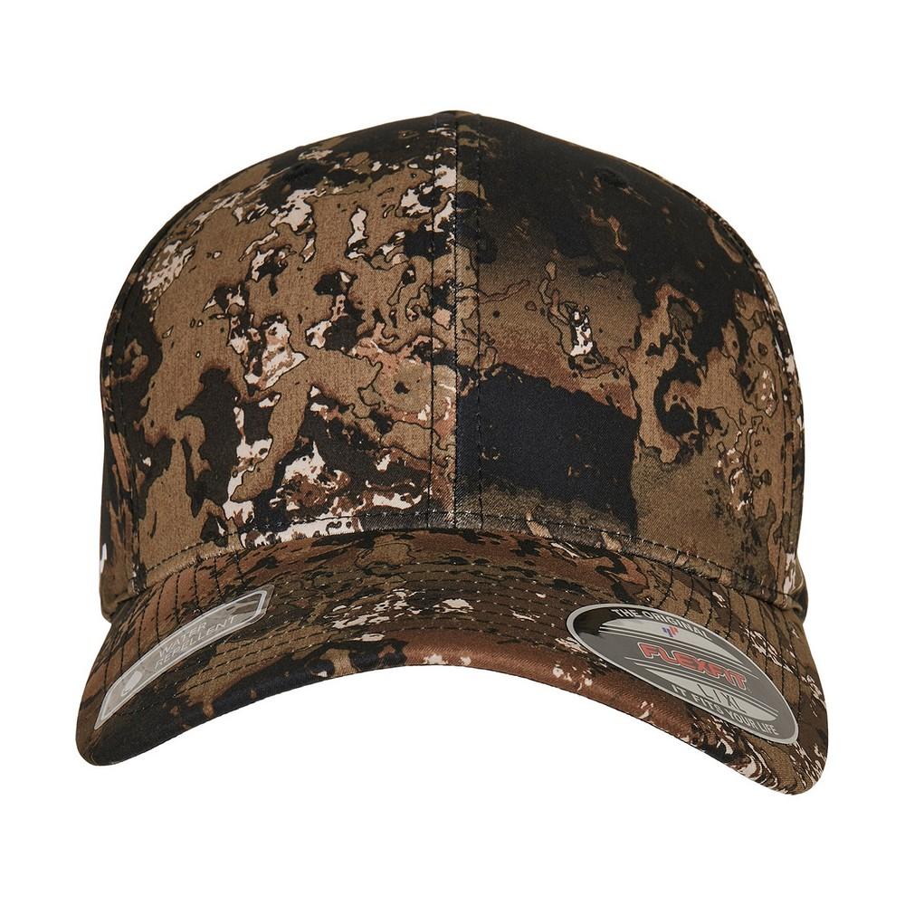 FLEXFIT Unisex volwassen sluier Camo baseballpet L-XL