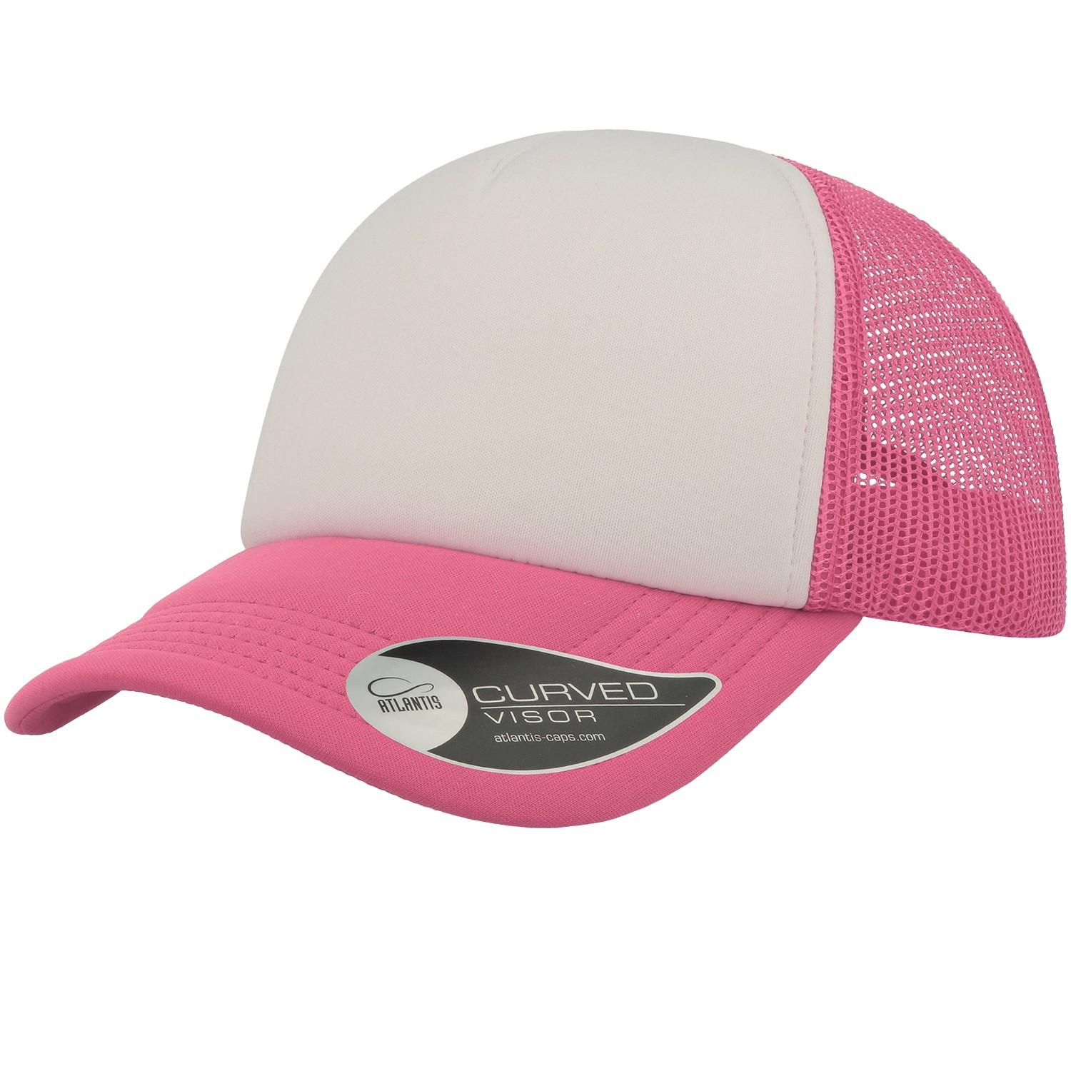 Atlantis Unisex volwassen Rapper 5 Panel Trucker Cap One Size