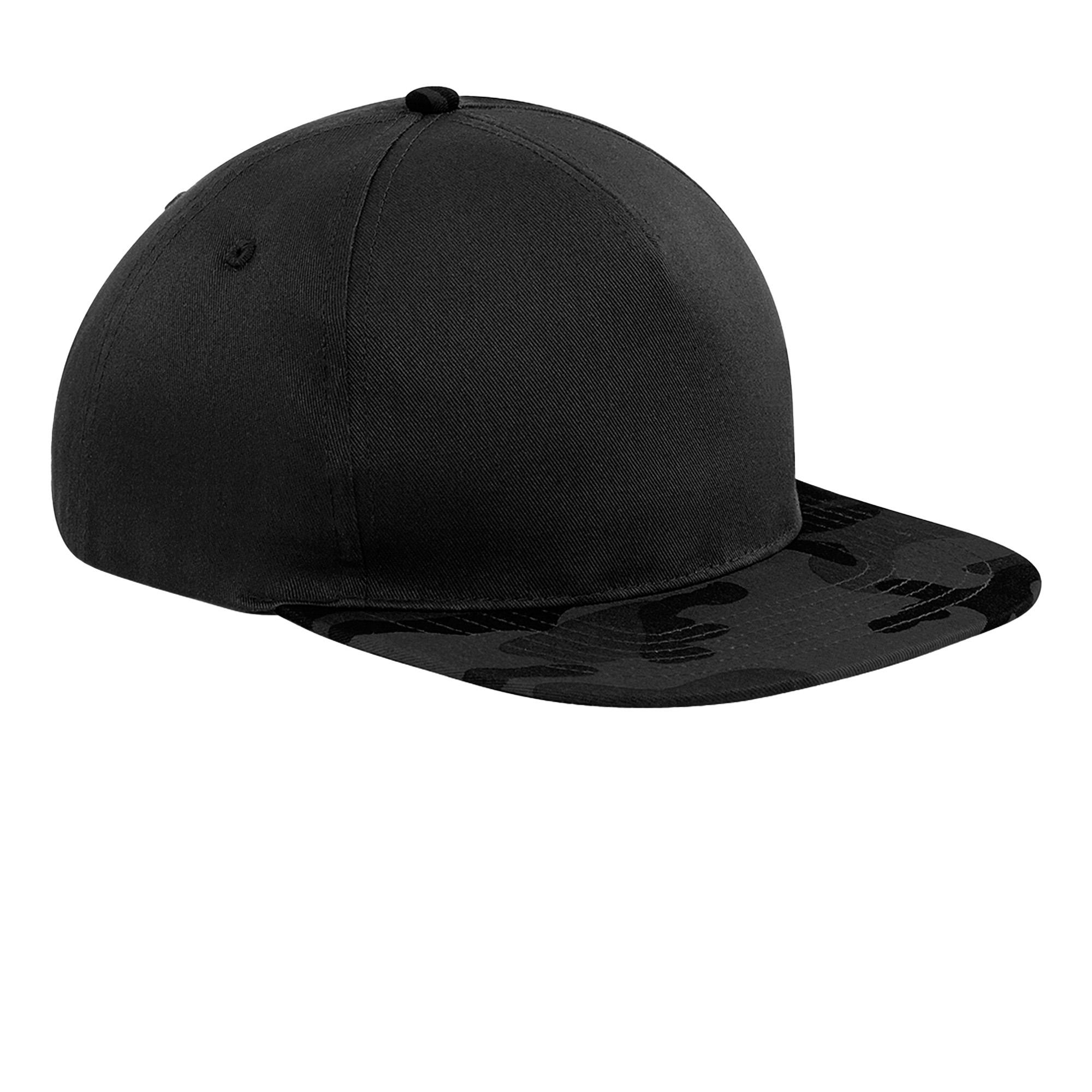 Beechfield Camouflage Retro Snapback Cap (2 stuks) One Size