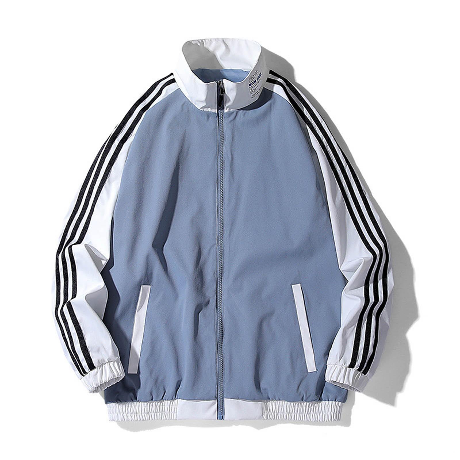 Ren Fashion Opstaande kraag Sport Casual Trend Honkbaluniform Top XXL