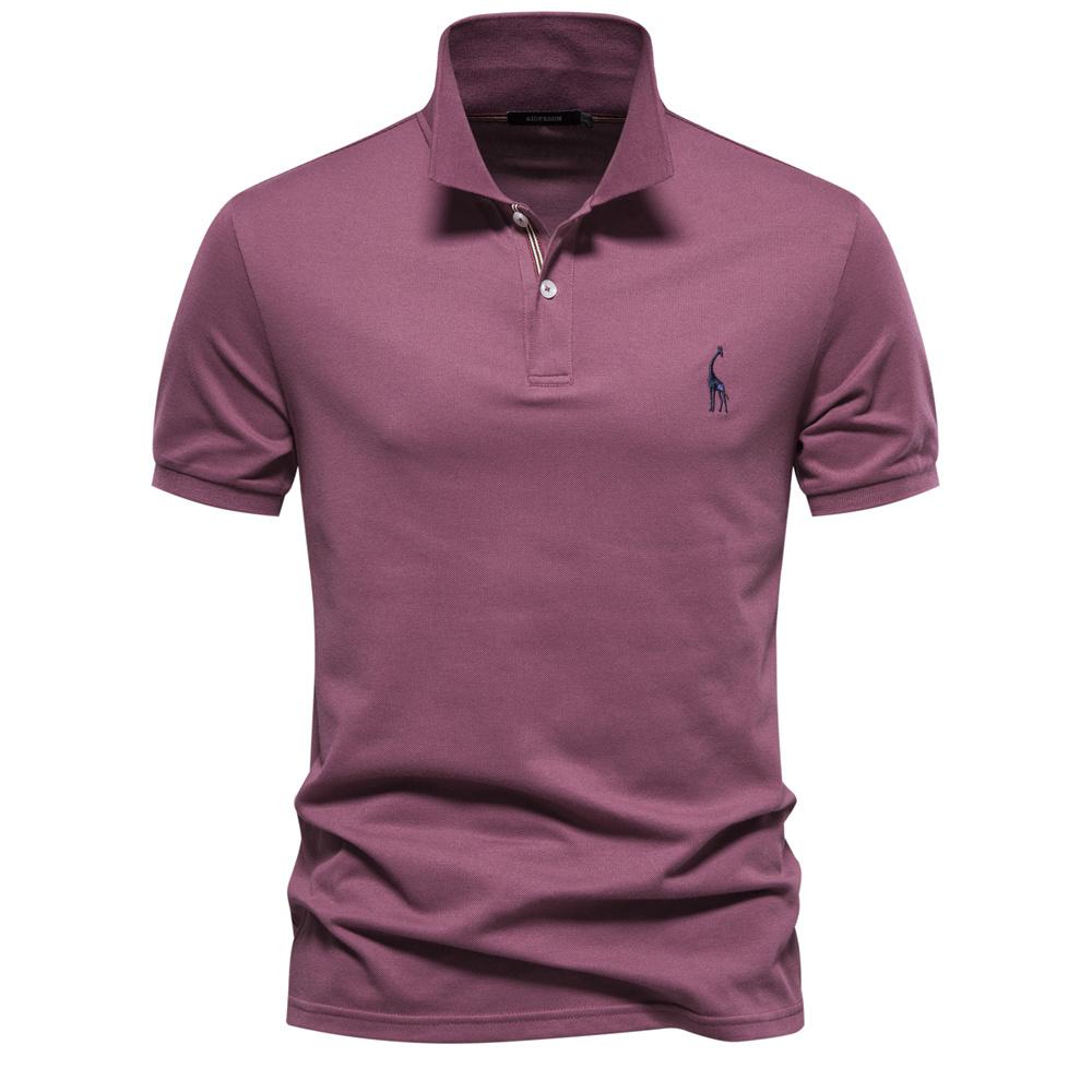 AIOPESON Men Fashion AIOPESON merk heren originele poloshirts katoenen poloshirts voor heren korte mouw hoge hoeveelheid polo heren nieuwe zomerkleding S 60-70kg
