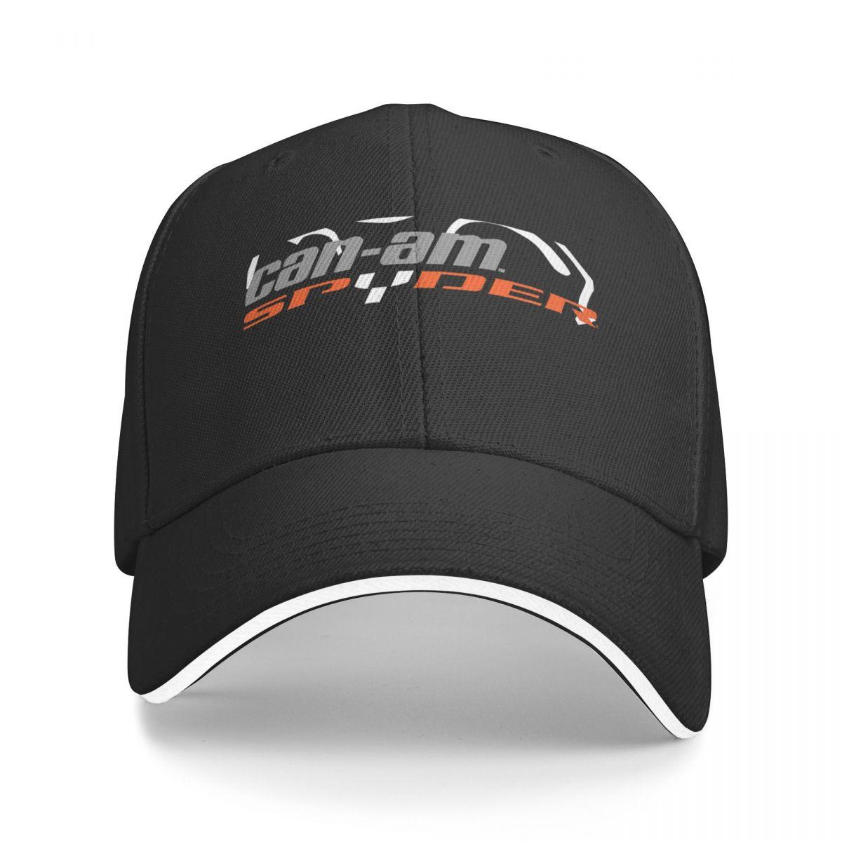 DDecorative Home CAN AM SPYDER SILHOUETTE LOGO Klassieke Baseball Cap Hoed Thermische Vizier Mode Strand Wild Ball Hoed Hoeden Voor Unisex WoUnisex'S