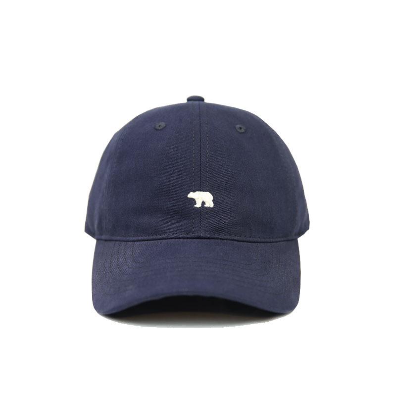 Floral CAP Mode Ijsbeer Borduren Baseball Cap Unisex Vrouwen Zomer Outdoor Katoenen Zonneklep Hoed Unisex Effen Kleur Hip Hop Snapback Cap 54-60cm