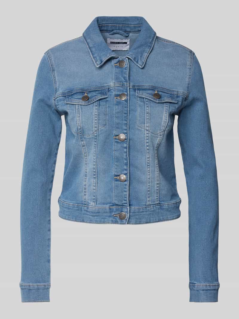Noisy may Jeansjack NMDEBRA L/S BLUE DENIM JACKET NOOS