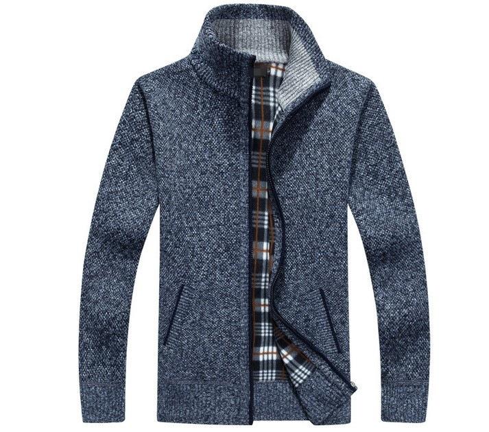 Electronic Equipment 3 Wintertrui Heren Vest Fluwelen Dikke Casual Tops Losse warme modekleding Trui voor heren M aspid