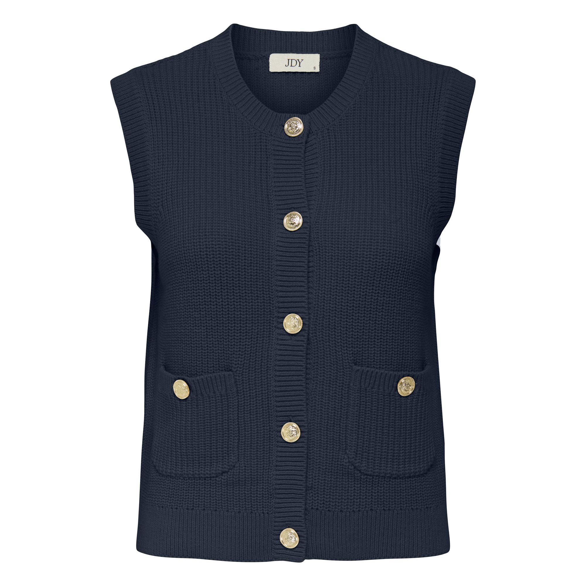 JDY Stella Knit O-Neck Vest Dames