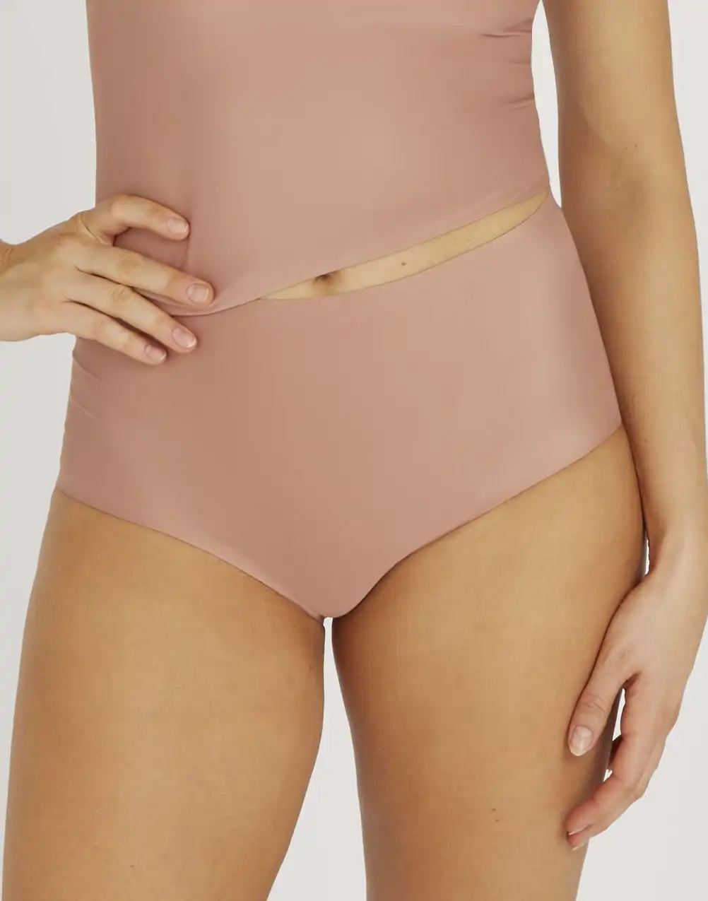 Ten Cate Secrets Maxi slip naadloos - 30176 - Naadloze dames taille slip - Invisible - Katoenen kruisje