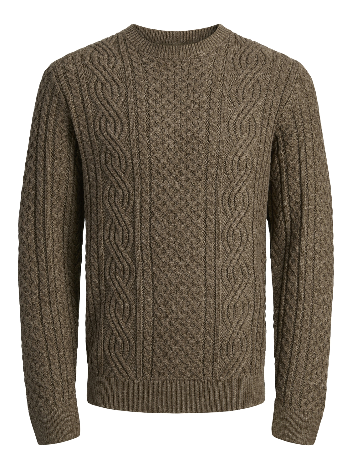 Jack and Jones Jprblusean Knit Cable Crew Neck Sn