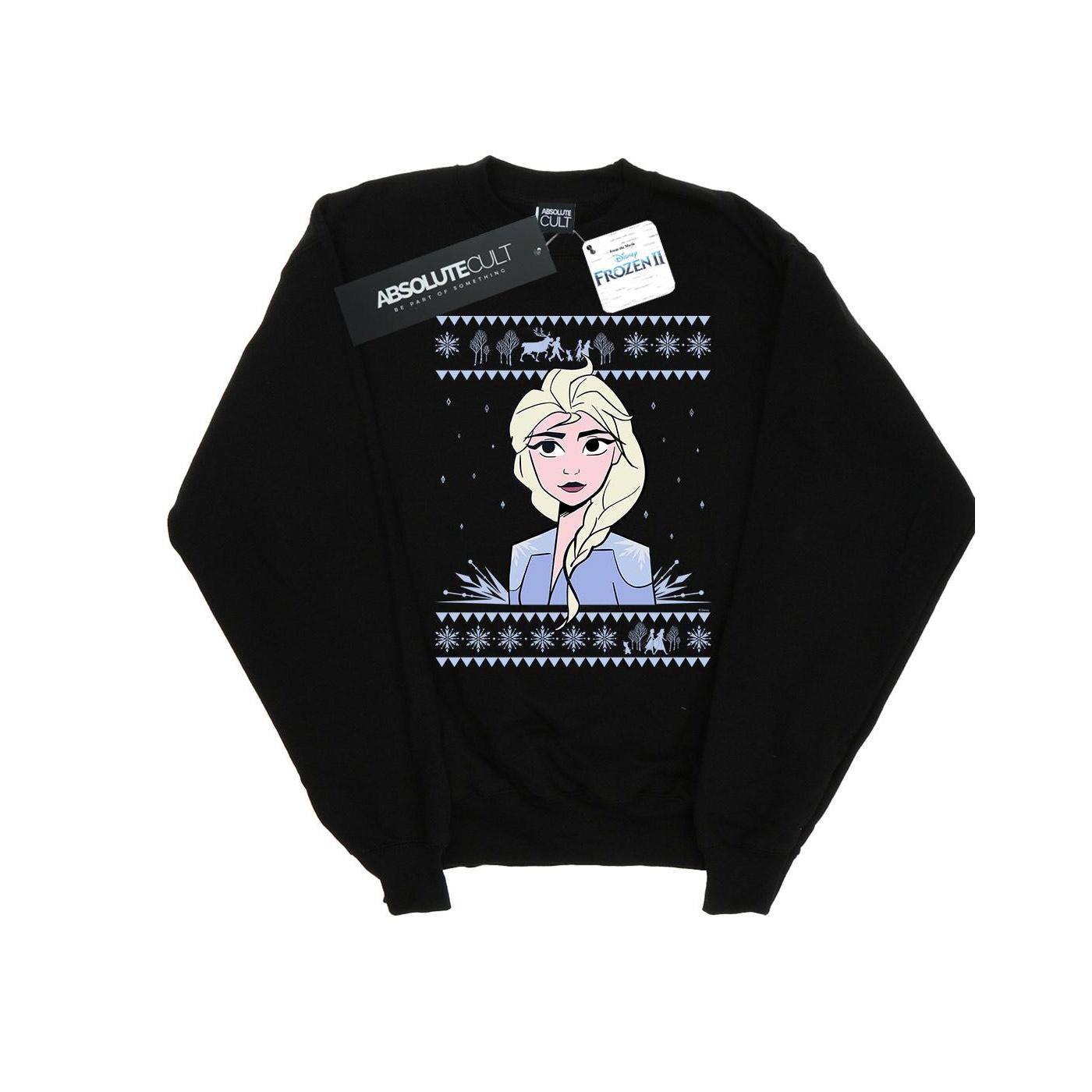 Disney Girls Frozen 2 Elsa kersttrui 9-11 Years