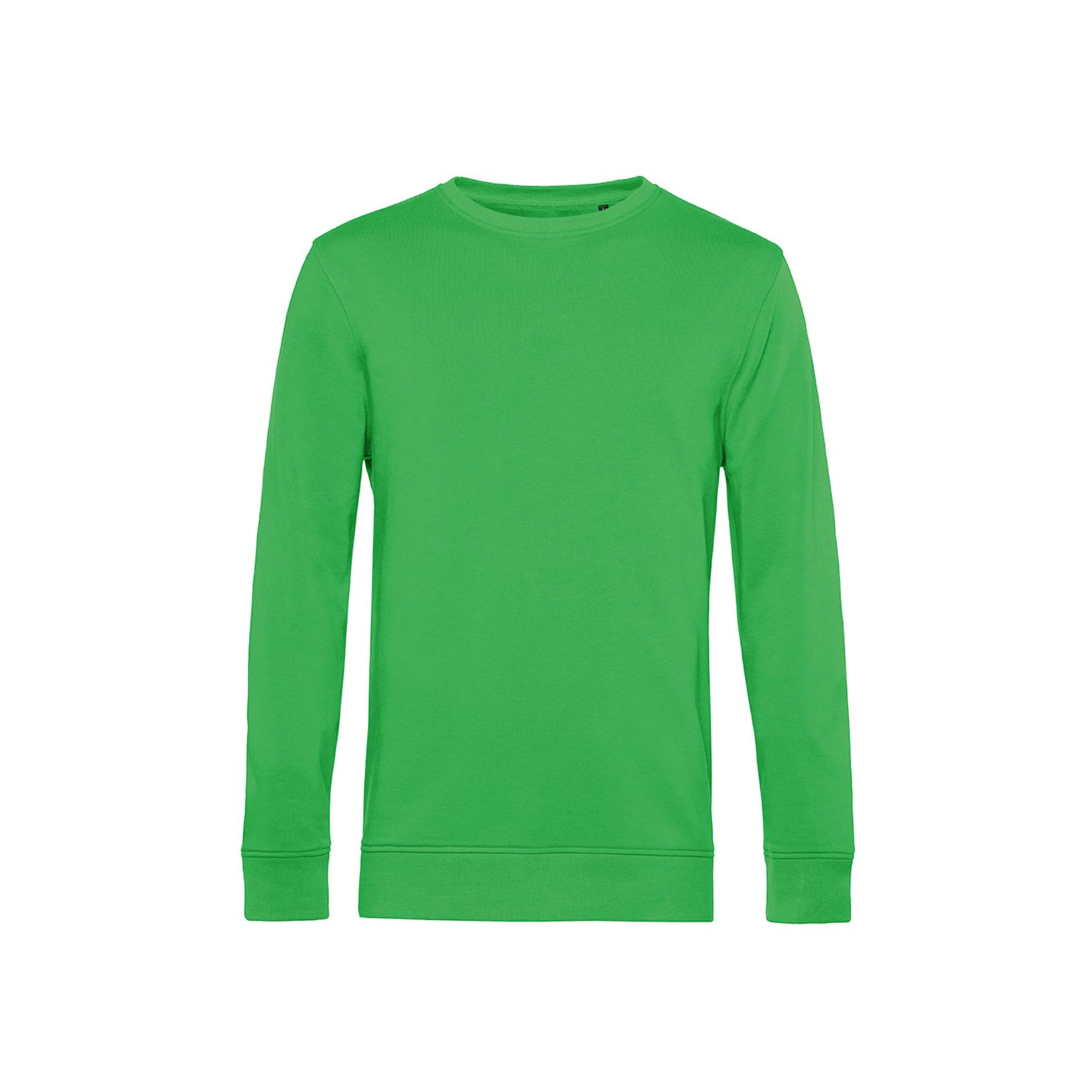 B&C Heren biologisch sweatshirt met ronde hals 2XL