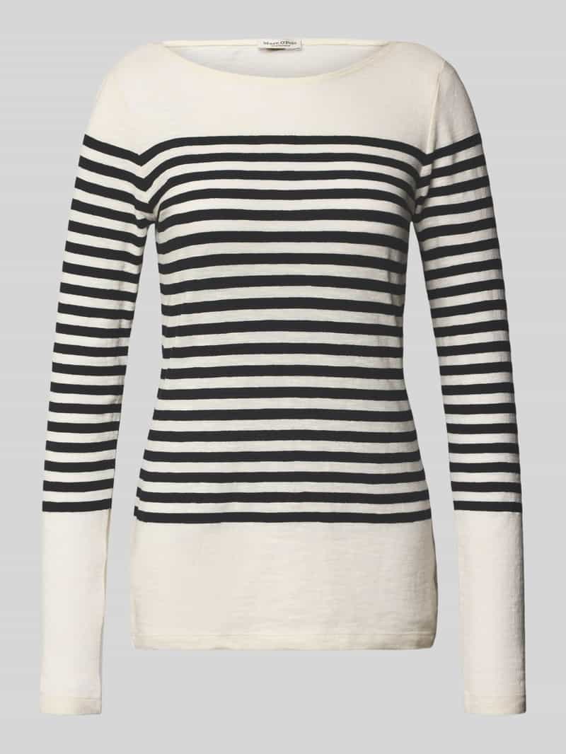 Marc O'Polo Shirt met lange mouwen mooi streepdessin