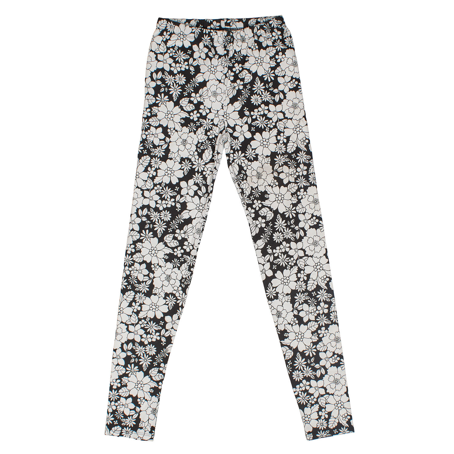 BlackPrice Leggings Básicos de Algodón 688194 para Niña 10 AÑOS