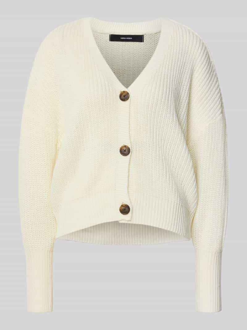 Vero Moda Vest VMLEA LS V-NECK CUFF CARDIGAN NOOS